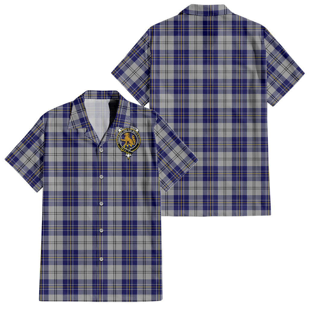 macpherson-dress-blue-tartan-short-sleeve-button-down-shirt-with-family-crest