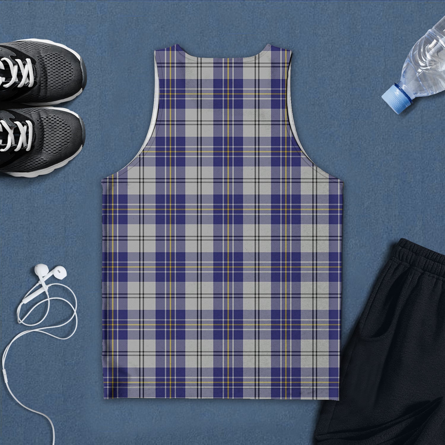 macpherson-dress-blue-tartan-mens-tank-top-with-family-crest