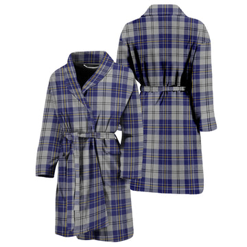 MacPherson Dress Blue Tartan Bathrobe