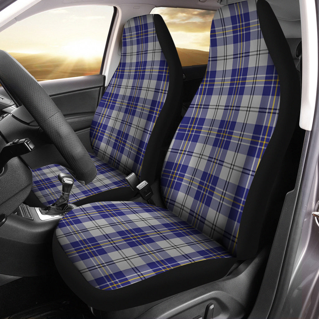 MacPherson Dress Blue Tartan Car Seat Cover - Tartanvibesclothing