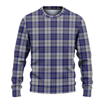 MacPherson Dress Blue Tartan Knitted Sweater