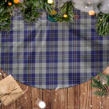 MacPherson Dress Blue Tartan Christmas Tree Skirt