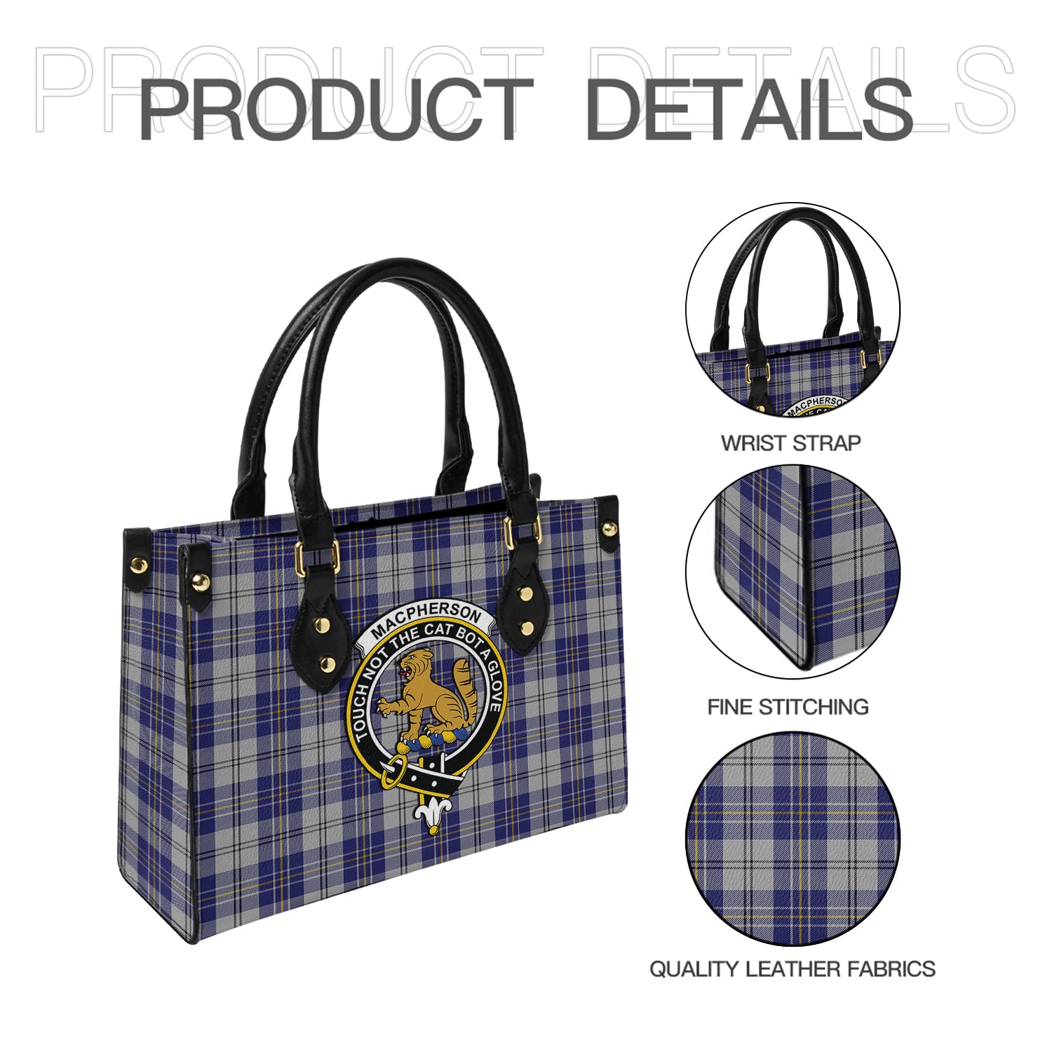 macpherson-dress-blue-tartan-leather-bag-with-family-crest