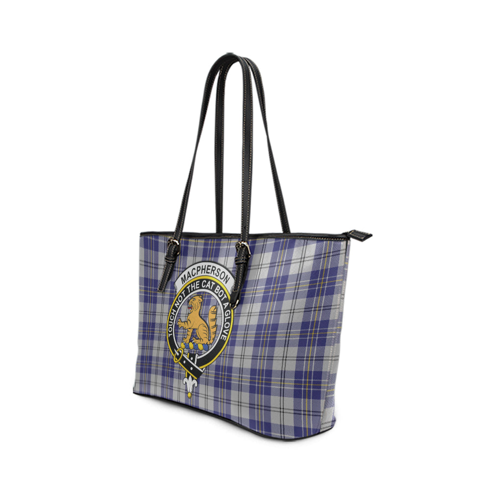 macpherson-dress-blue-tartan-leather-tote-bag-with-family-crest