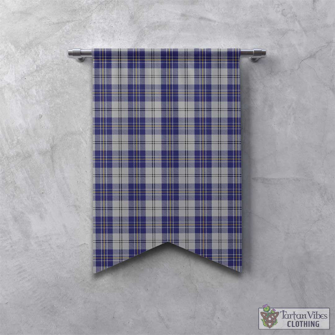 Tartan Vibes Clothing MacPherson Dress Blue Tartan Gonfalon, Tartan Banner