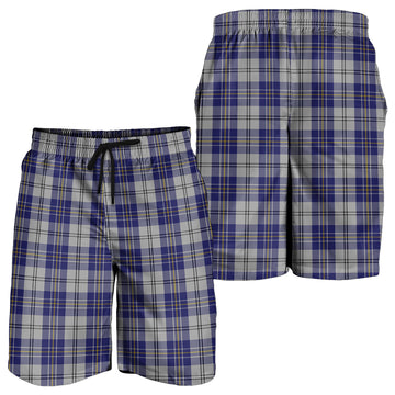 MacPherson Dress Blue Tartan Mens Shorts