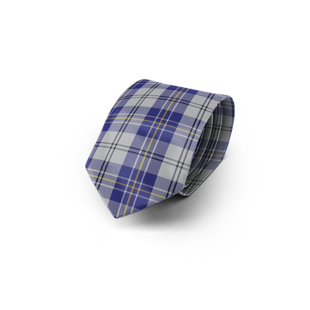 MacPherson Dress Blue Tartan Classic Necktie - Tartan Vibes Clothing