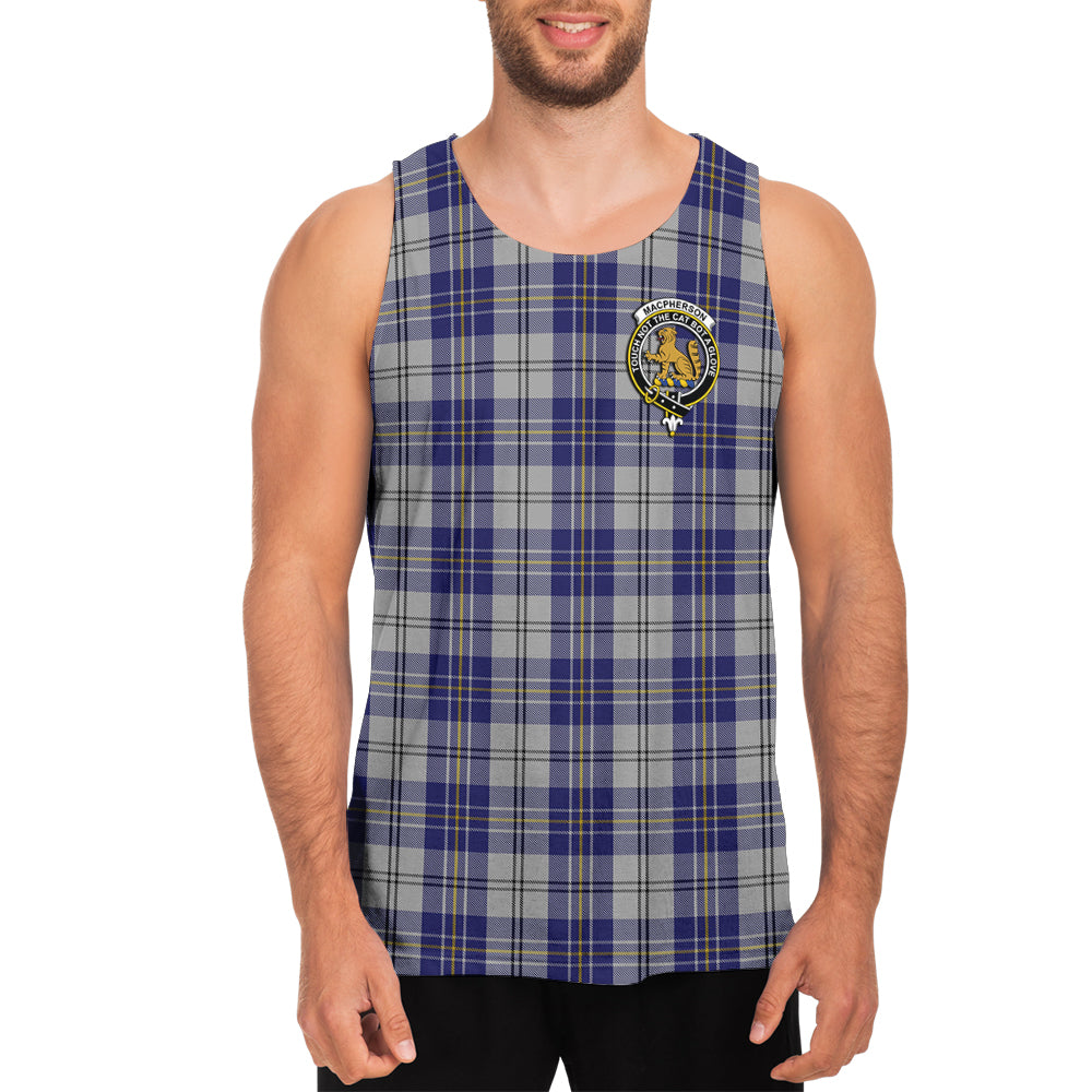 macpherson-dress-blue-tartan-mens-tank-top-with-family-crest