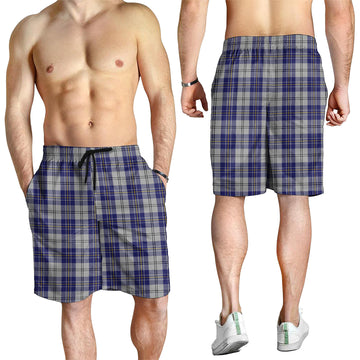 MacPherson Dress Blue Tartan Mens Shorts