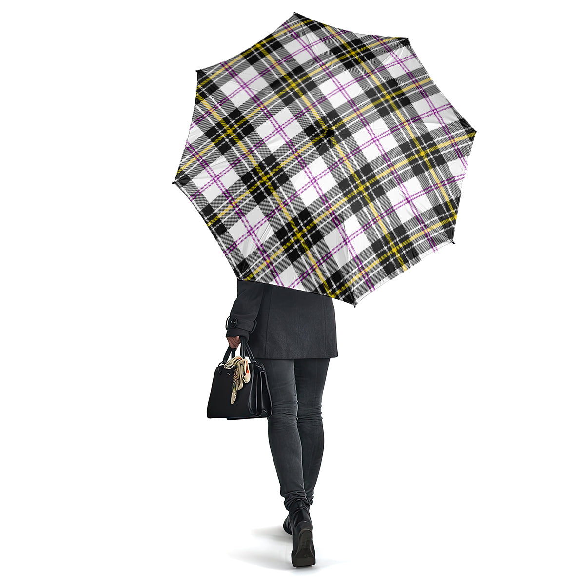 MacPherson Dress Modern Tartan Umbrella One Size - Tartanvibesclothing