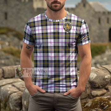 MacPherson Dress Modern Tartan Cotton T-Shirt with Family Crest