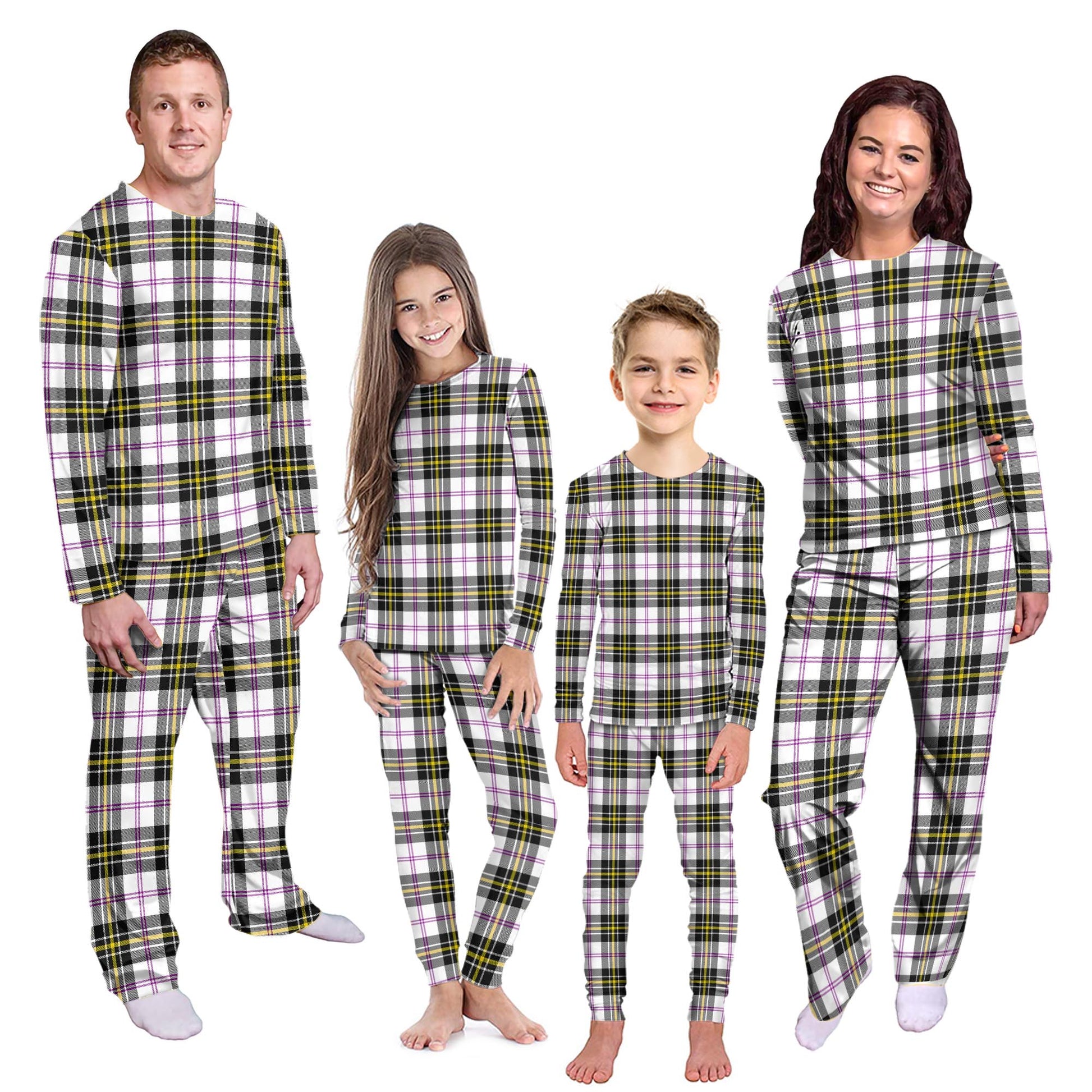 MacPherson Dress Modern Tartan Pajamas Family Set Kid - Tartan Vibes Clothing