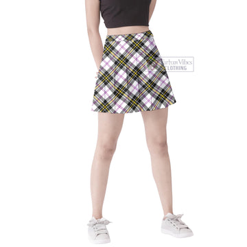 MacPherson Dress Modern Tartan Women's Plated Mini Skirt Cross Style