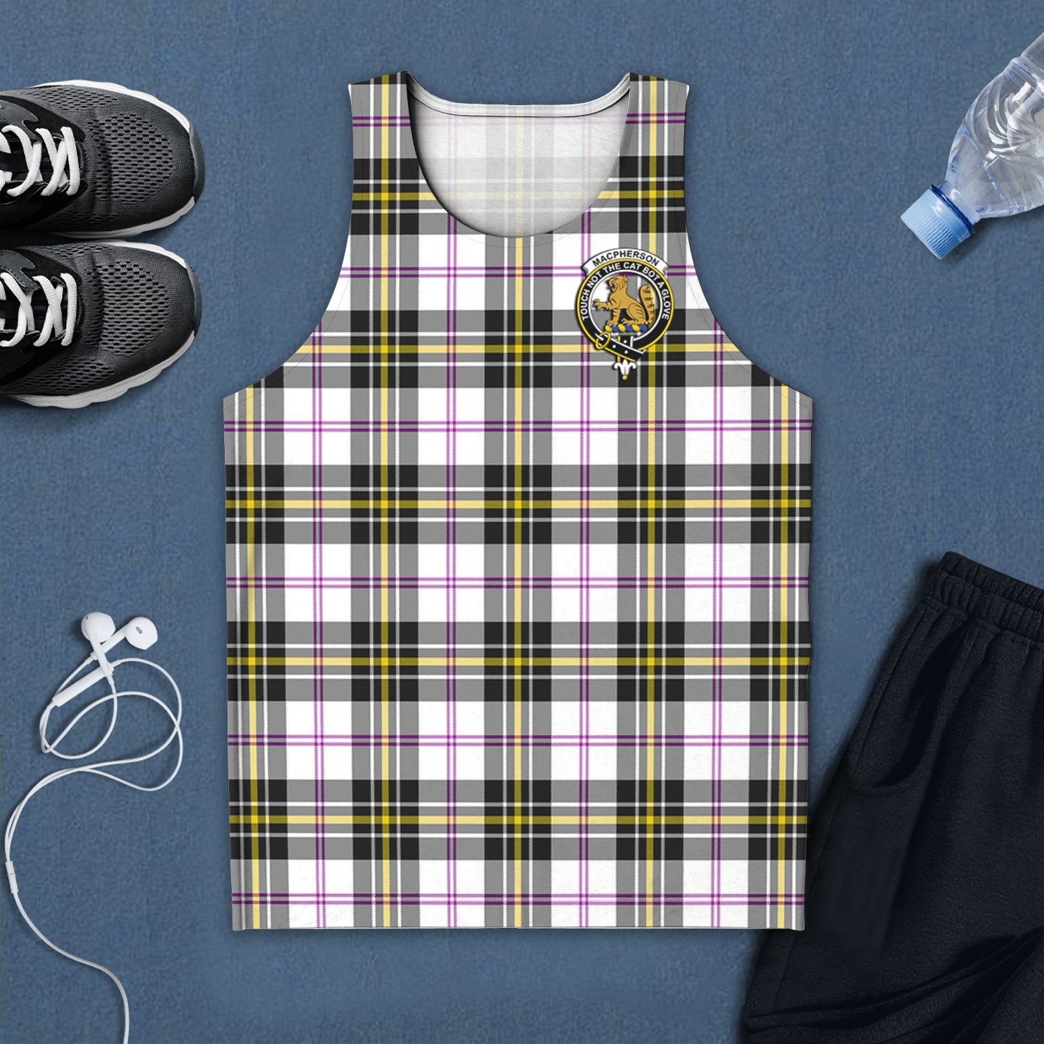 macpherson-dress-modern-tartan-mens-tank-top-with-family-crest