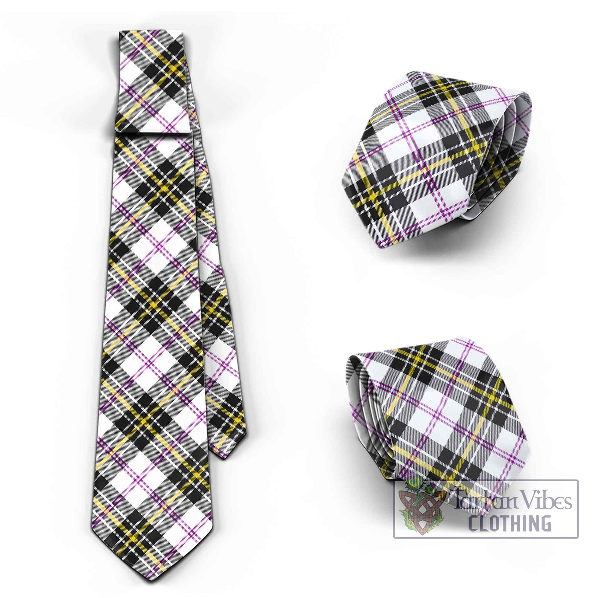 Tartan Vibes Clothing MacPherson Dress Modern Tartan Classic Necktie Cross Style