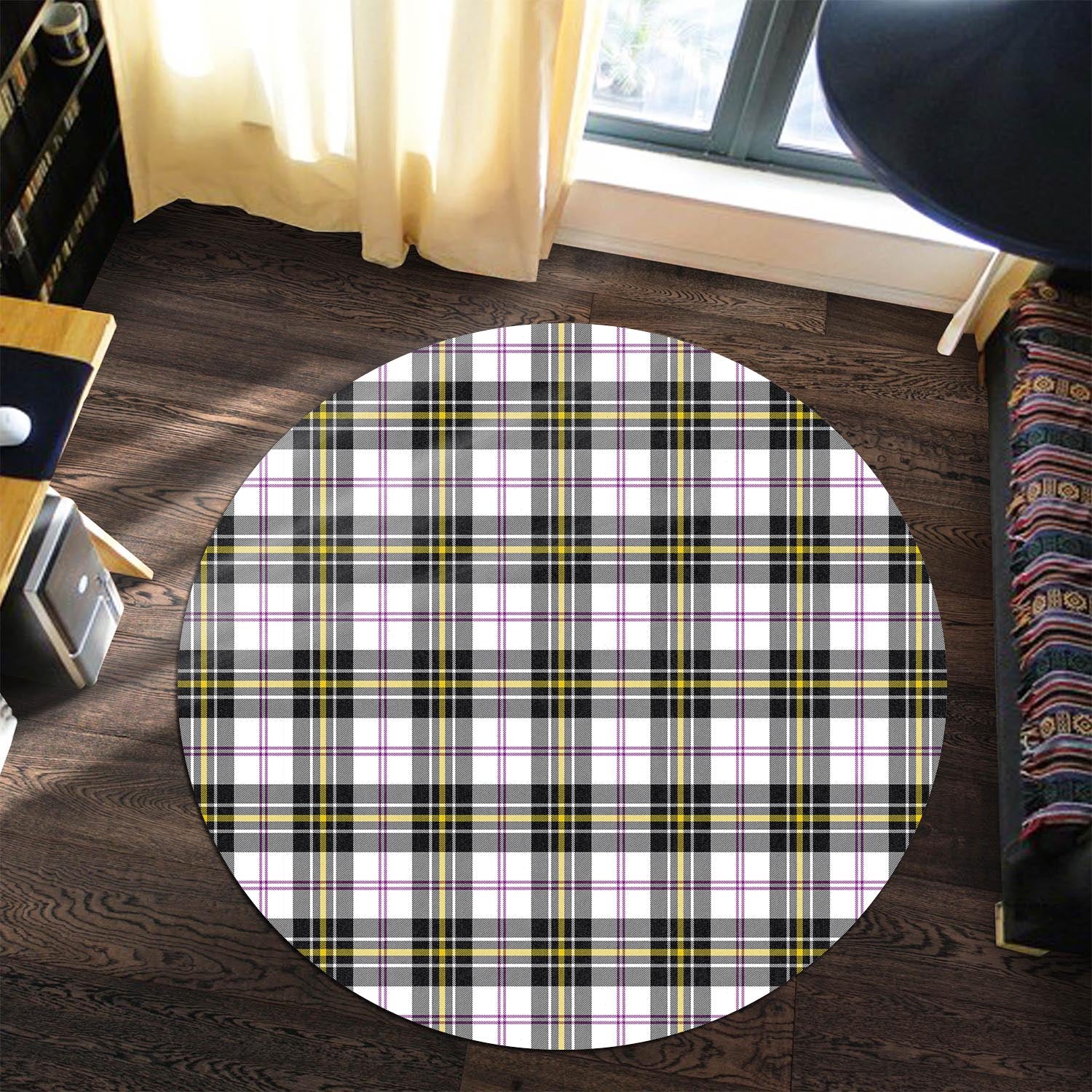 macpherson-dress-modern-tartan-round-rug