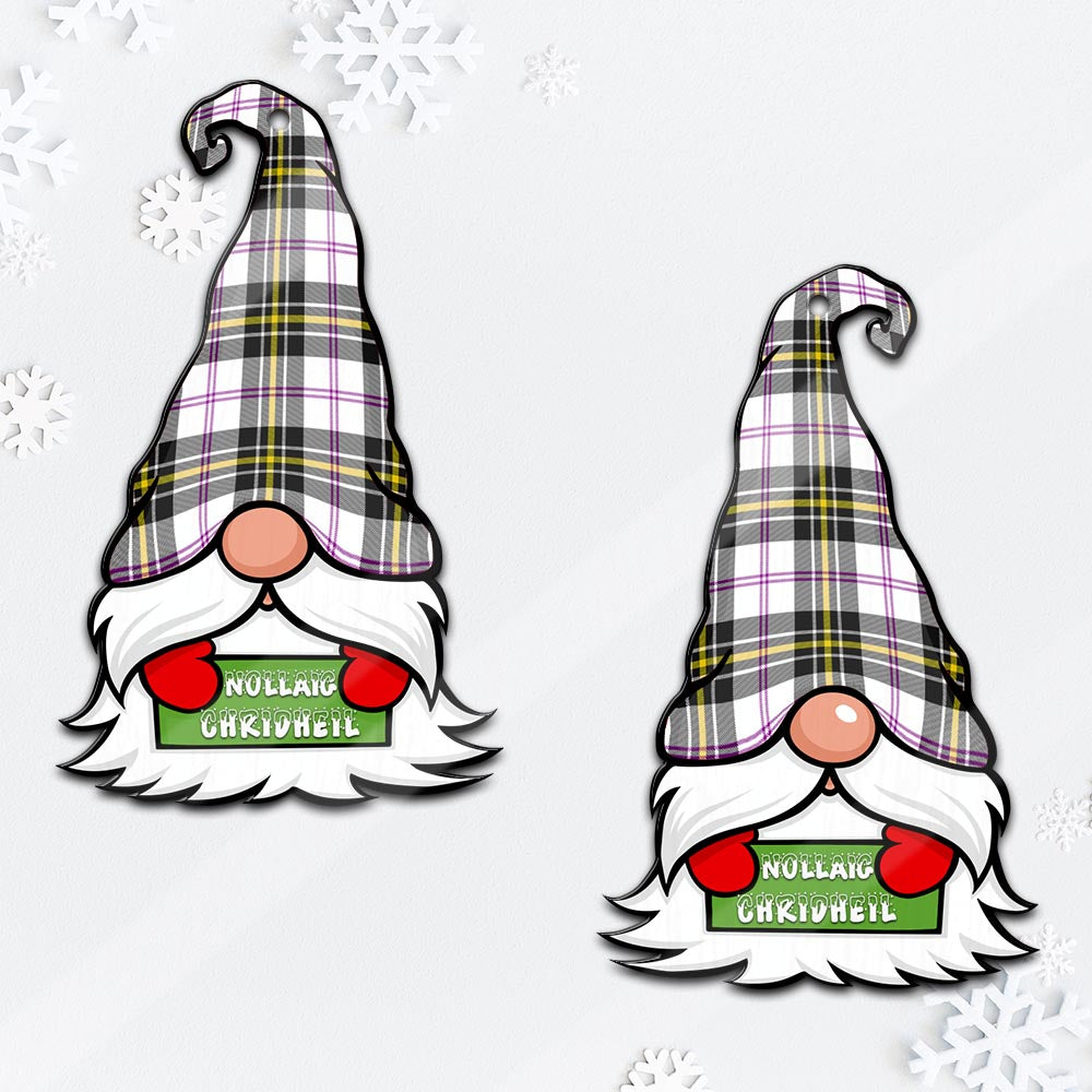 MacPherson Dress Modern Gnome Christmas Ornament with His Tartan Christmas Hat - Tartan Vibes Clothing