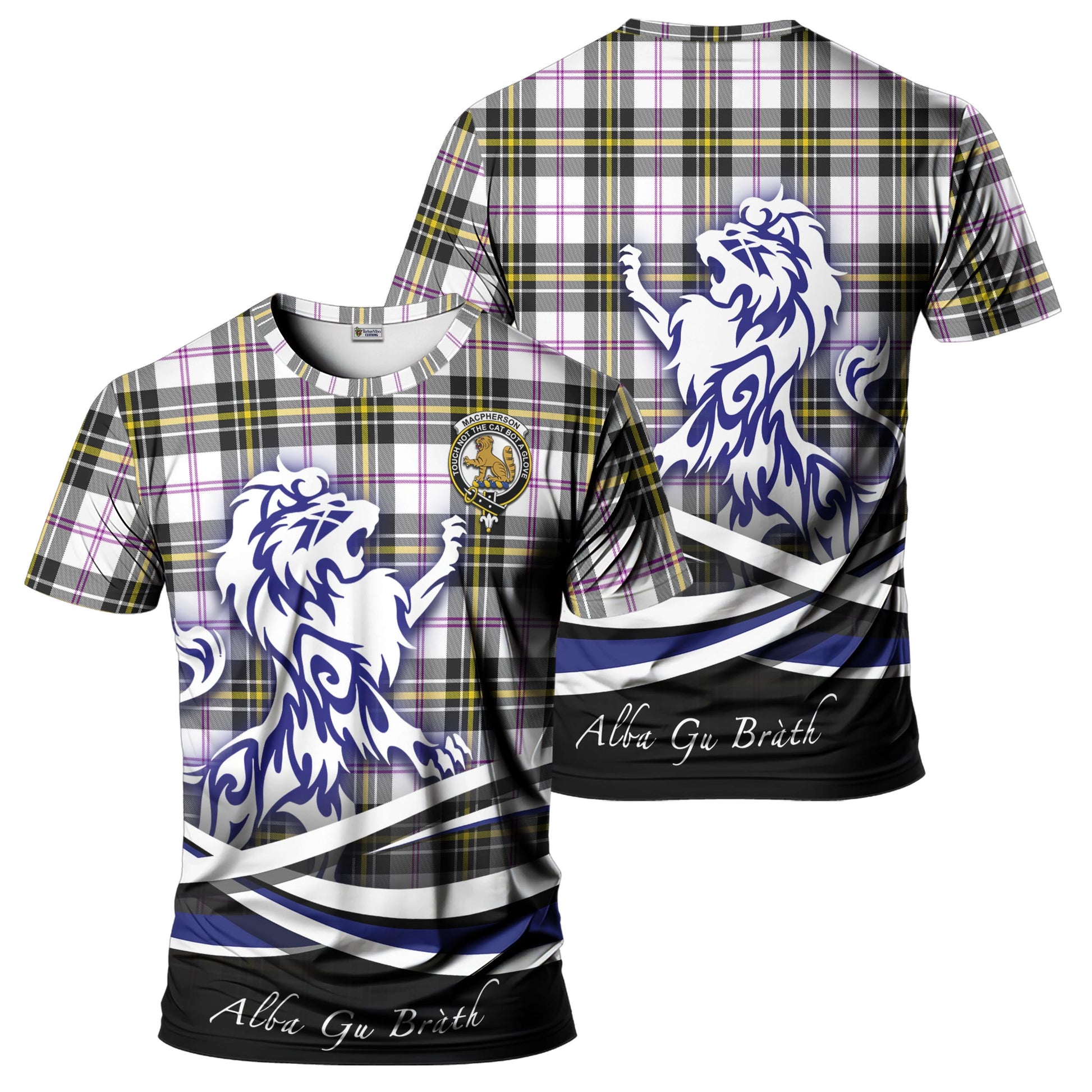 macpherson-dress-modern-tartan-t-shirt-with-alba-gu-brath-regal-lion-emblem