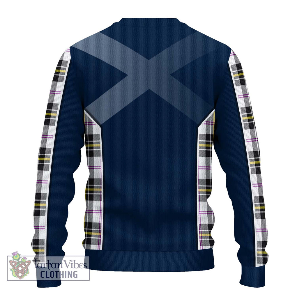 MacPherson Dress Modern Tartan Knitted Sweater with Family Crest and Lion Rampant Vibes Sport Style - Tartan Vibes Clothing