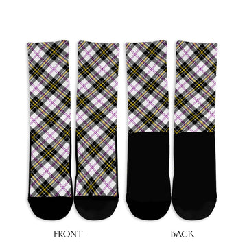 MacPherson Dress Modern Tartan Crew Socks Cross Style