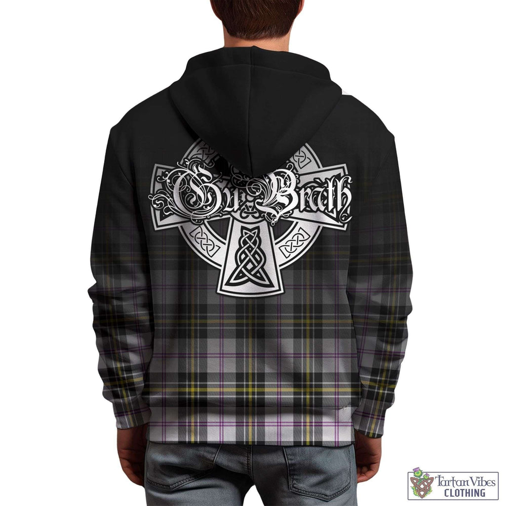 Tartan Vibes Clothing MacPherson Dress Modern Tartan Hoodie Featuring Alba Gu Brath Family Crest Celtic Inspired