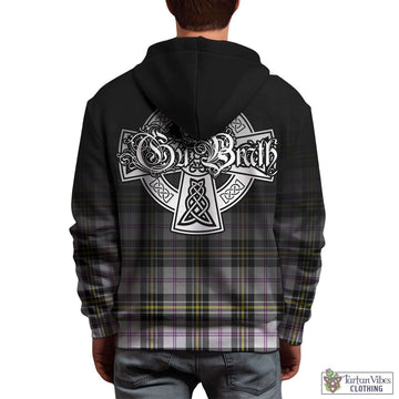 MacPherson Dress Modern Tartan Hoodie Featuring Alba Gu Brath Family Crest Celtic Inspired