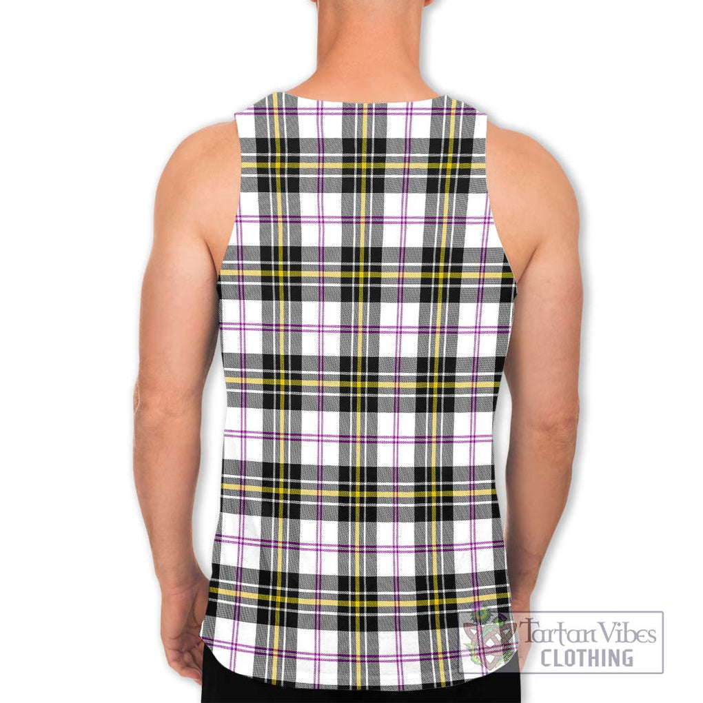 MacPherson Dress Modern Tartan Men's Tank Top with Family Crest DNA In Me Style - Tartanvibesclothing Shop