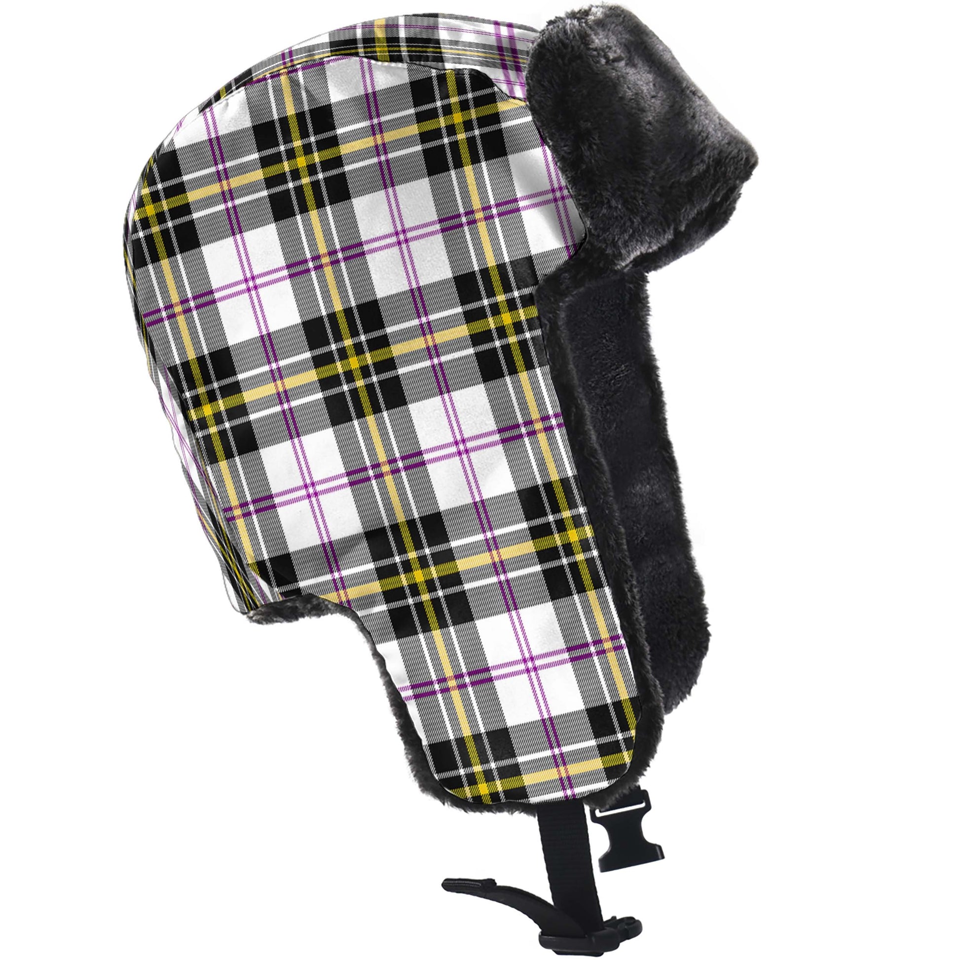 MacPherson Dress Modern Tartan Winter Trapper Hat - Tartanvibesclothing