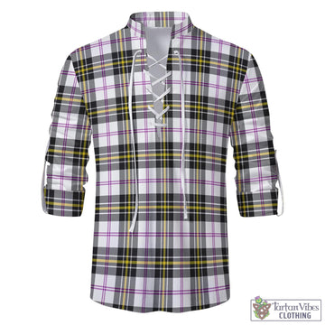 MacPherson Dress Modern Tartan Men's Scottish Traditional Jacobite Ghillie Kilt Shirt