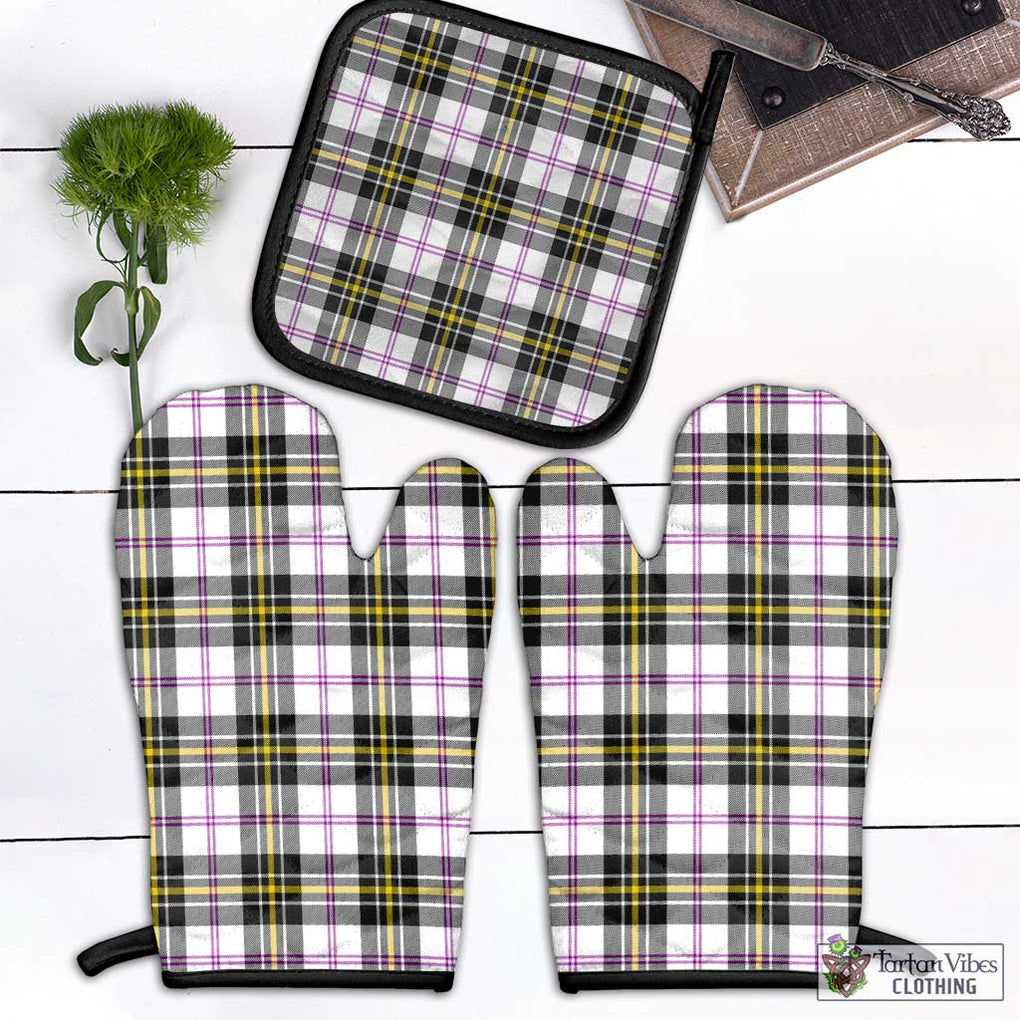 MacPherson Dress Modern Tartan Combo Oven Mitt & Pot-Holder Combo 1 Oven Mitt & 1 Pot-Holder Black - Tartan Vibes Clothing