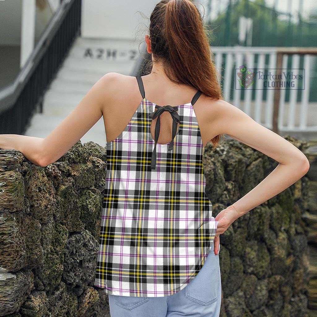 Tartan Vibes Clothing MacPherson Dress Modern Tartan Loose Halter Neck Camisole