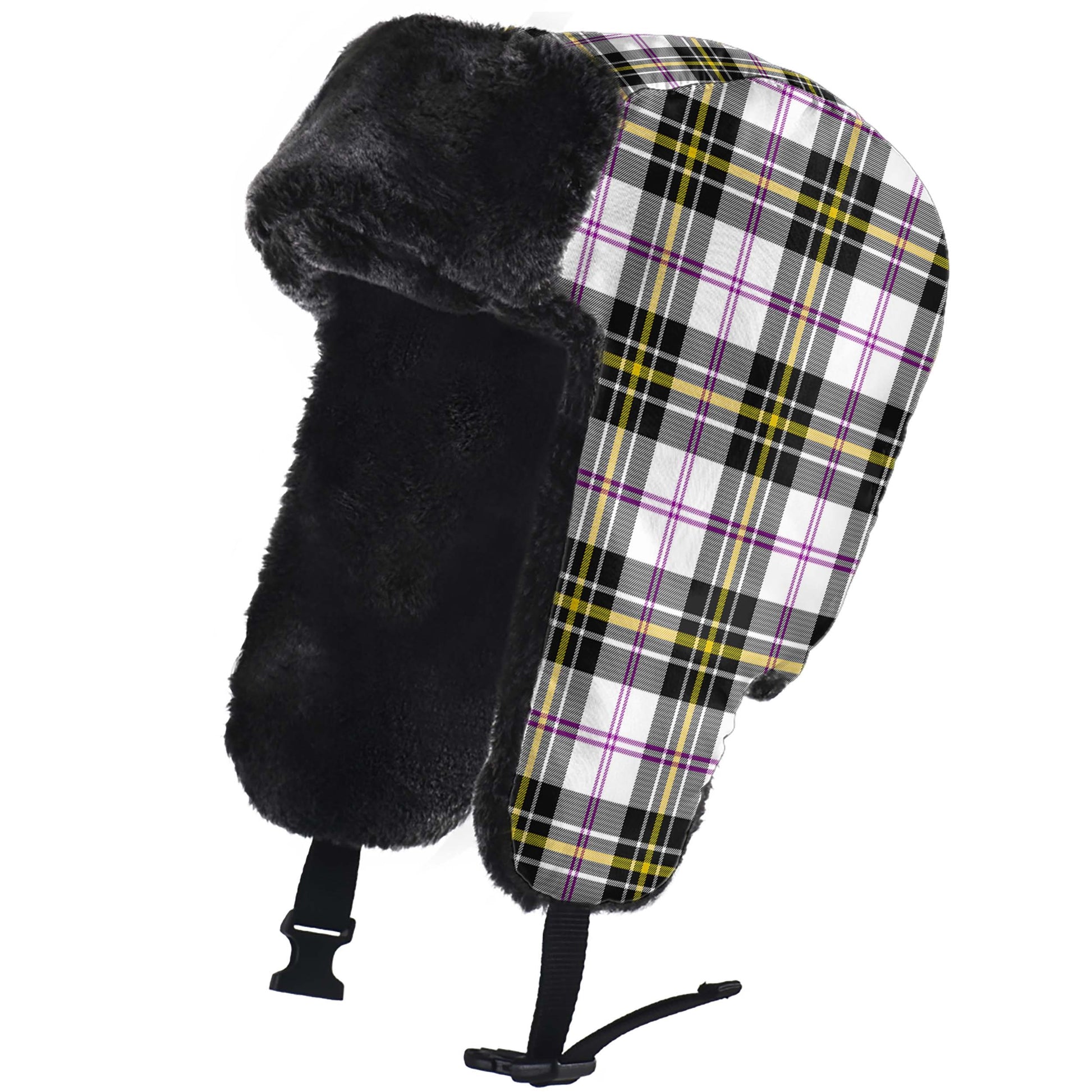 MacPherson Dress Modern Tartan Winter Trapper Hat - Tartanvibesclothing