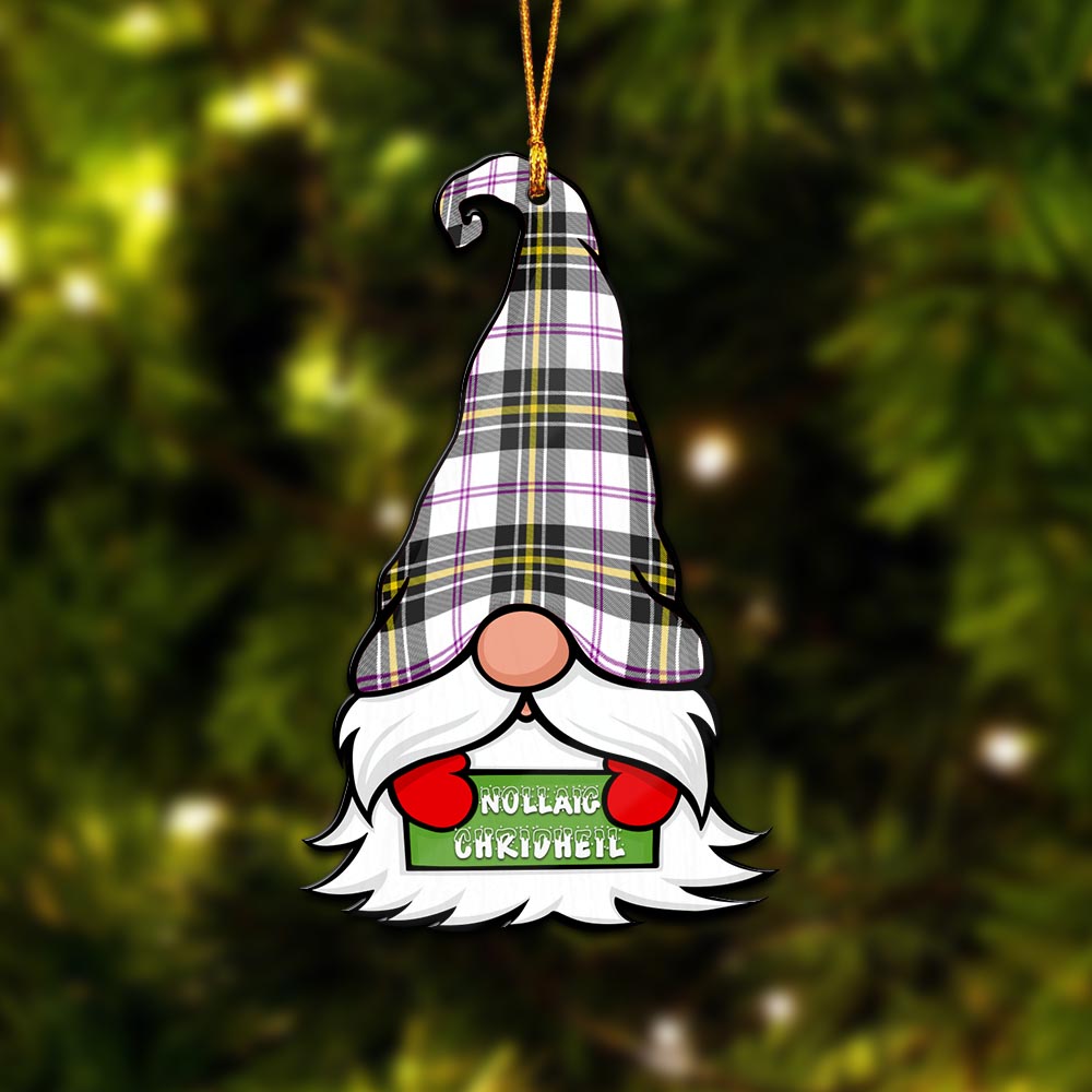 MacPherson Dress Modern Gnome Christmas Ornament with His Tartan Christmas Hat - Tartan Vibes Clothing