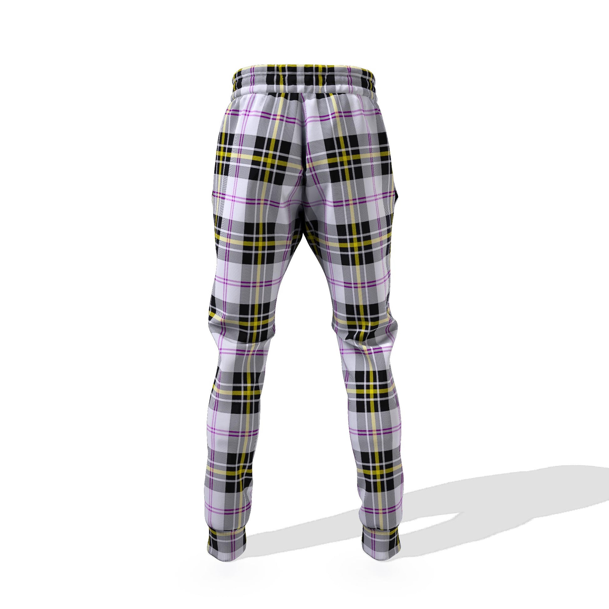 MacPherson Dress Modern Tartan Joggers Pants with Family Crest 6XL - Tartan Vibes Clothing