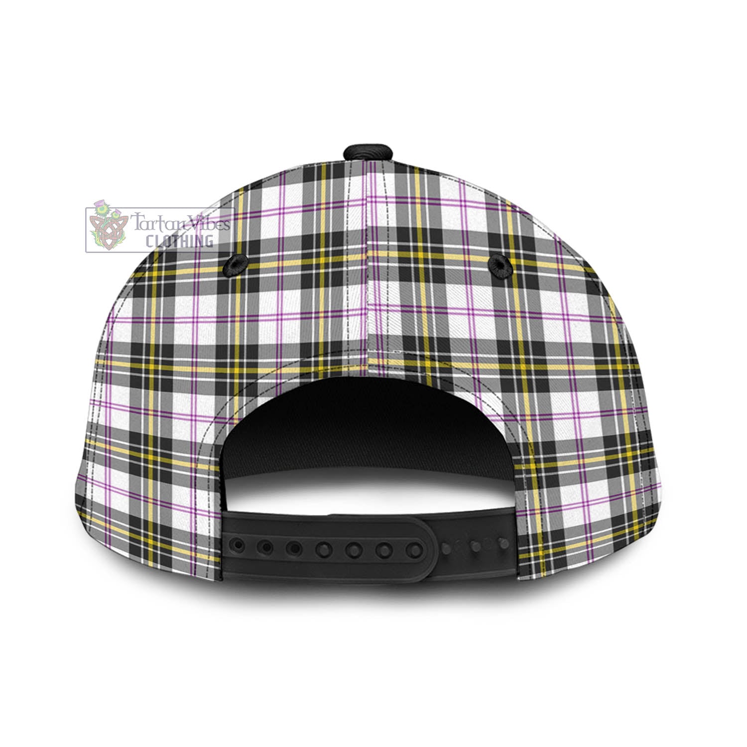 Tartan Vibes Clothing MacPherson Dress Modern Tartan Classic Cap with Family Crest In Me Style