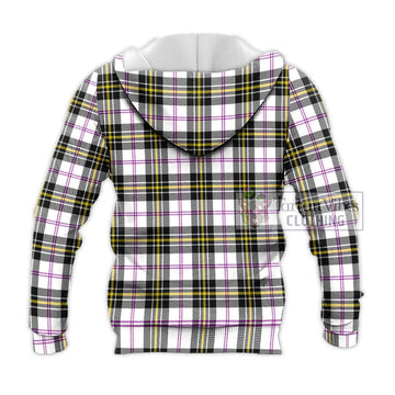 MacPherson Dress Modern Tartan Knitted Hoodie with Family Crest DNA In Me Style