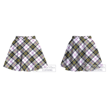 MacPherson Dress Modern Tartan Women's Plated Mini Skirt Cross Style