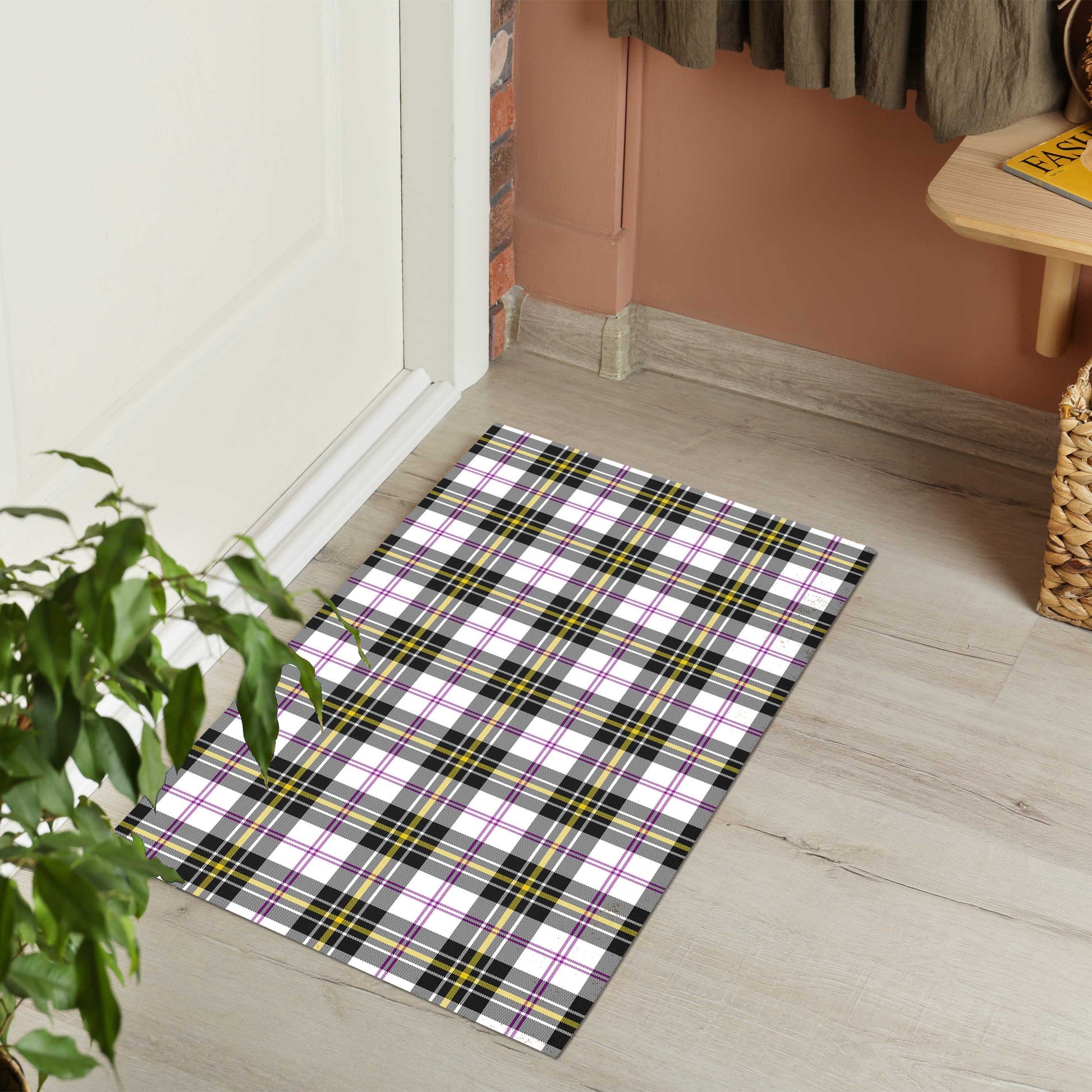 MacPherson Dress Modern Tartan Door Mat - Tartanvibesclothing