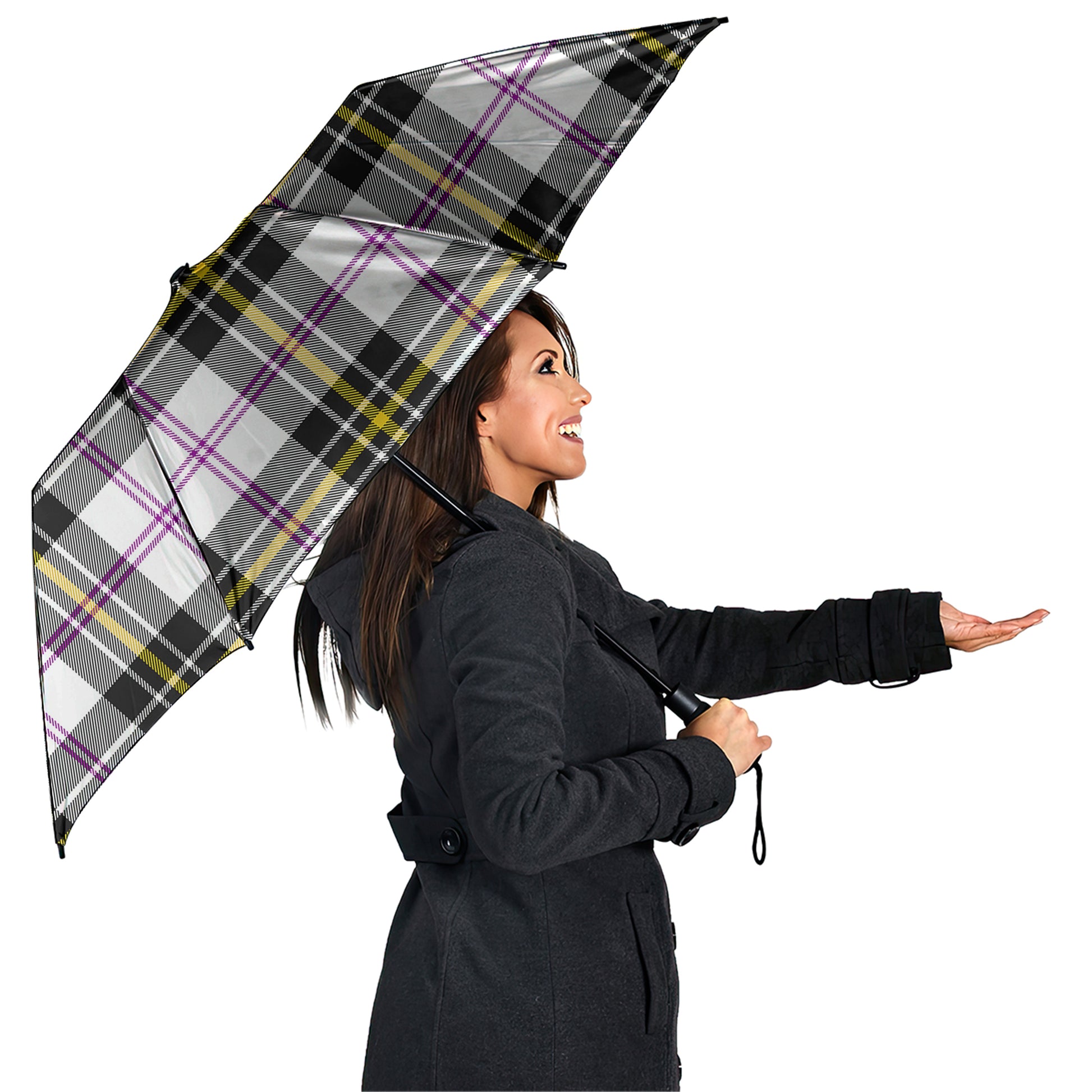 MacPherson Dress Modern Tartan Umbrella - Tartanvibesclothing