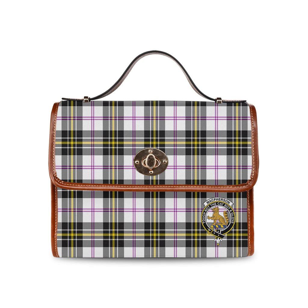 macpherson-dress-modern-tartan-leather-strap-waterproof-canvas-bag-with-family-crest