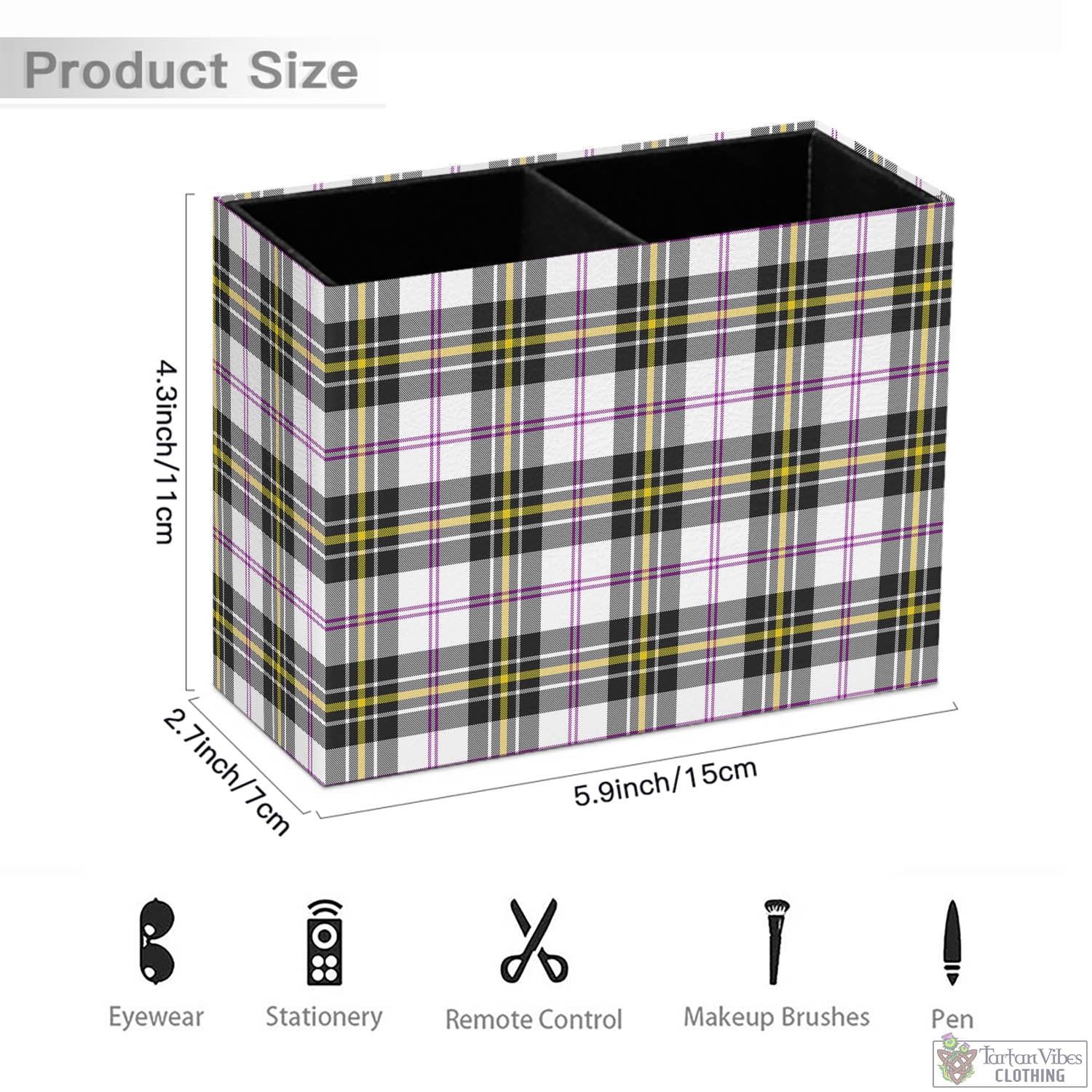 Tartan Vibes Clothing MacPherson Dress Modern Tartan Pen Holder