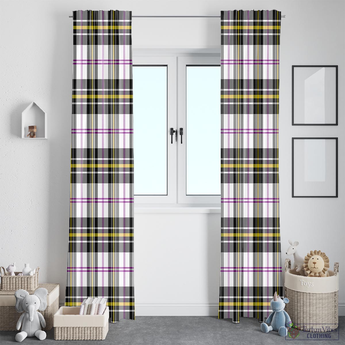 MacPherson Dress Modern Tartan Window Curtain