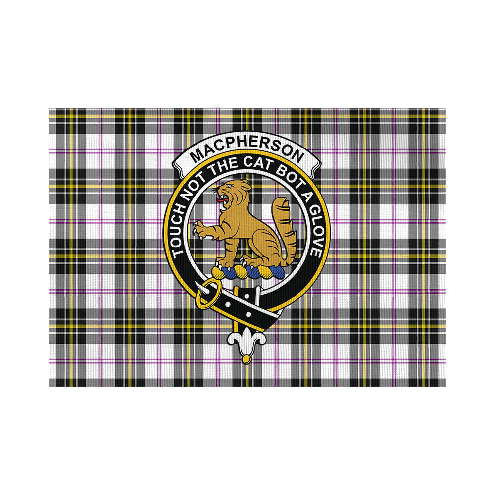 MacPherson Dress Modern Tartan Flag with Family Crest - Tartan Vibes Clothing