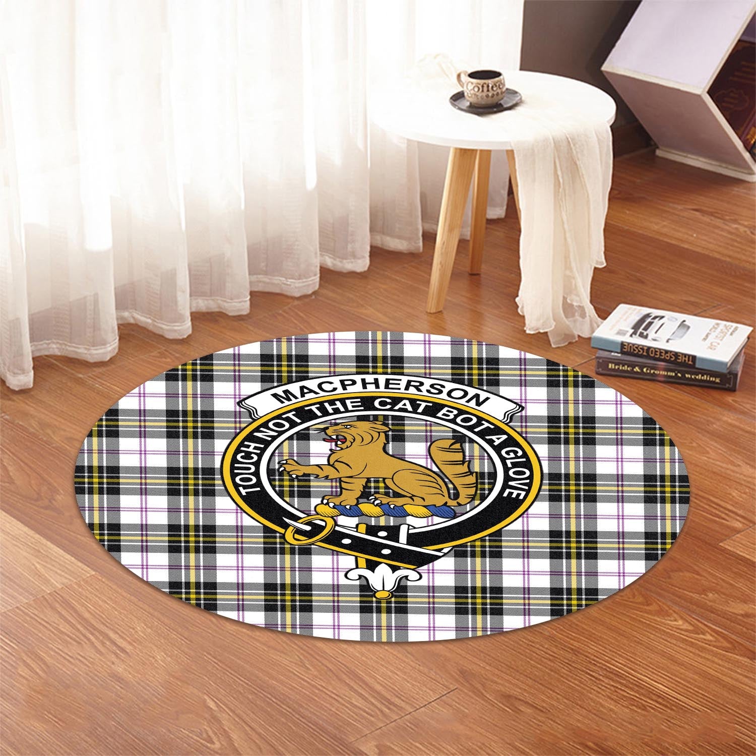 macpherson-dress-modern-tartan-round-rug-with-family-crest