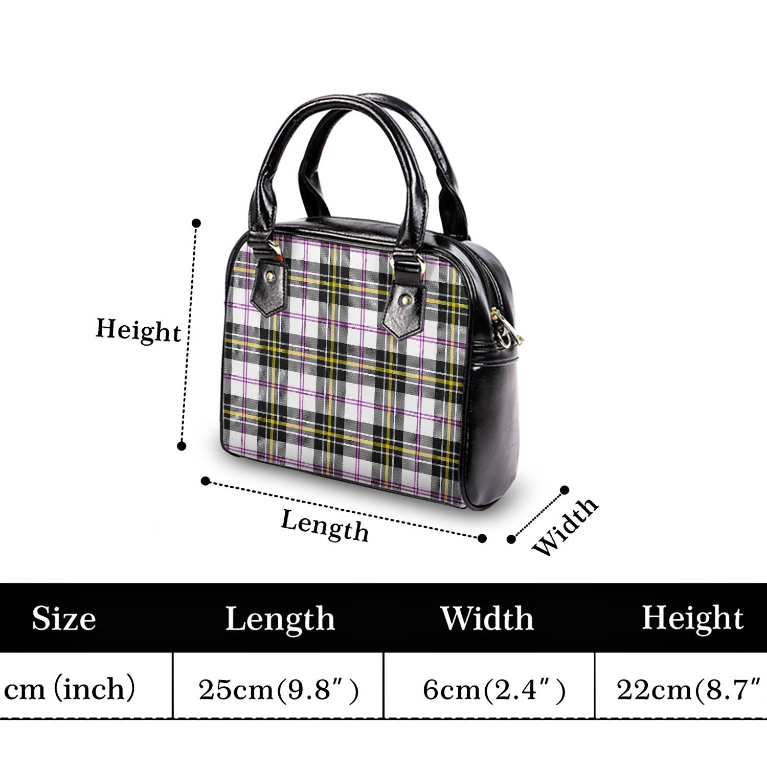 MacPherson Dress Modern Tartan Shoulder Handbags - Tartanvibesclothing