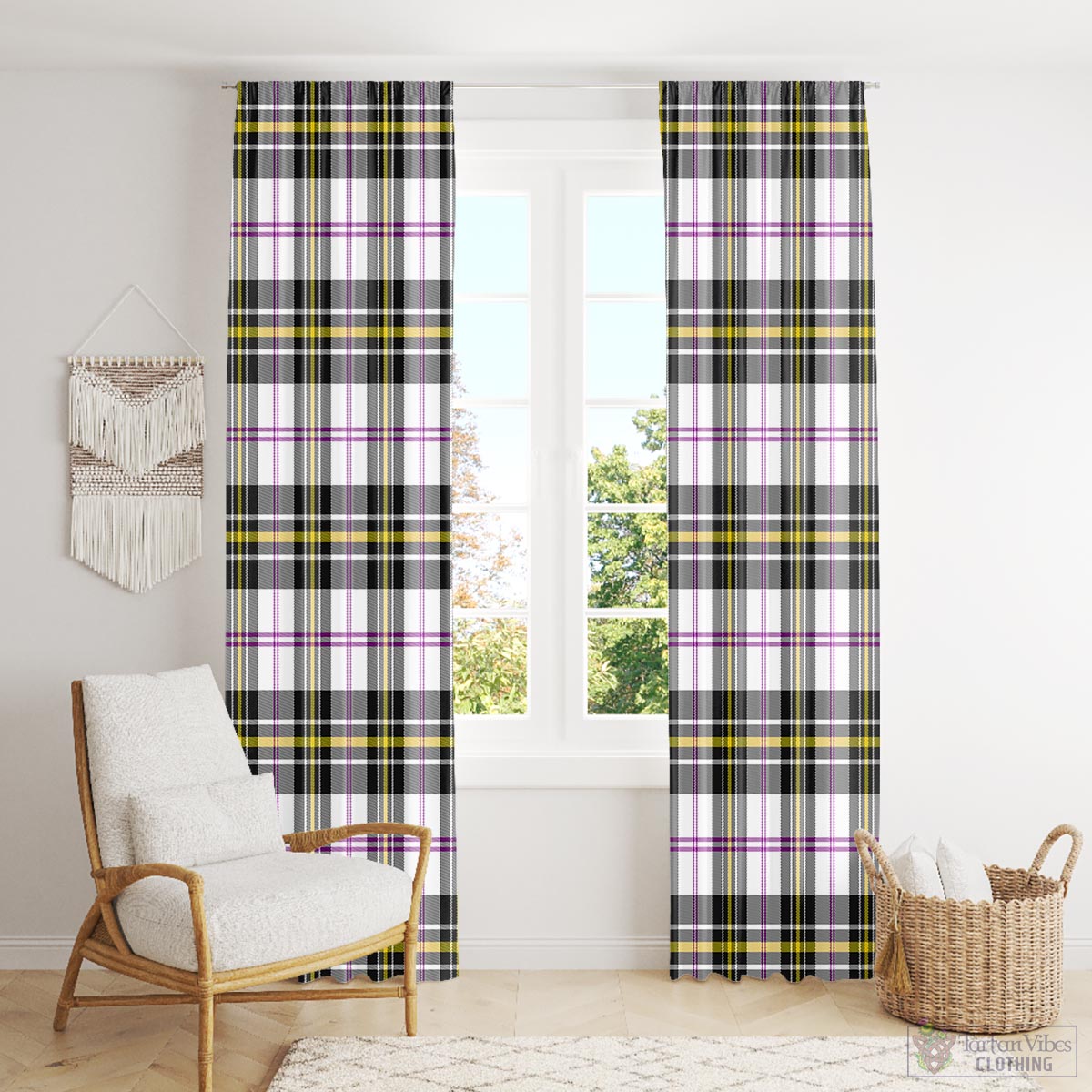 MacPherson Dress Modern Tartan Window Curtain