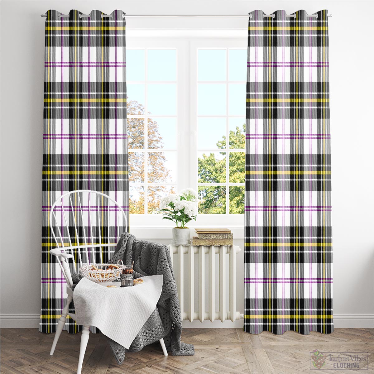 MacPherson Dress Modern Tartan Window Curtain