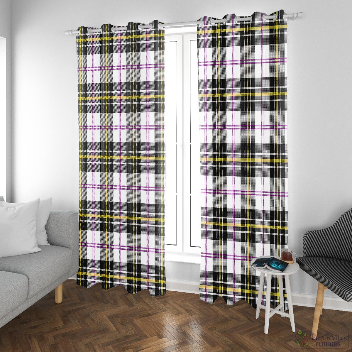 MacPherson Dress Modern Tartan Window Curtain