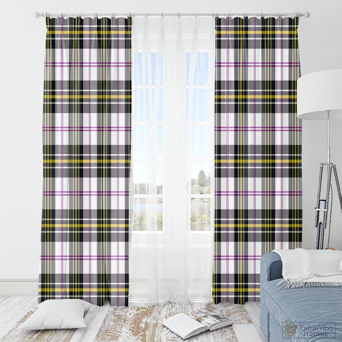 MacPherson Dress Modern Tartan Window Curtain