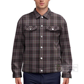 MacPherson Hunting Tartan Unisex Lapel Cotton Jacket